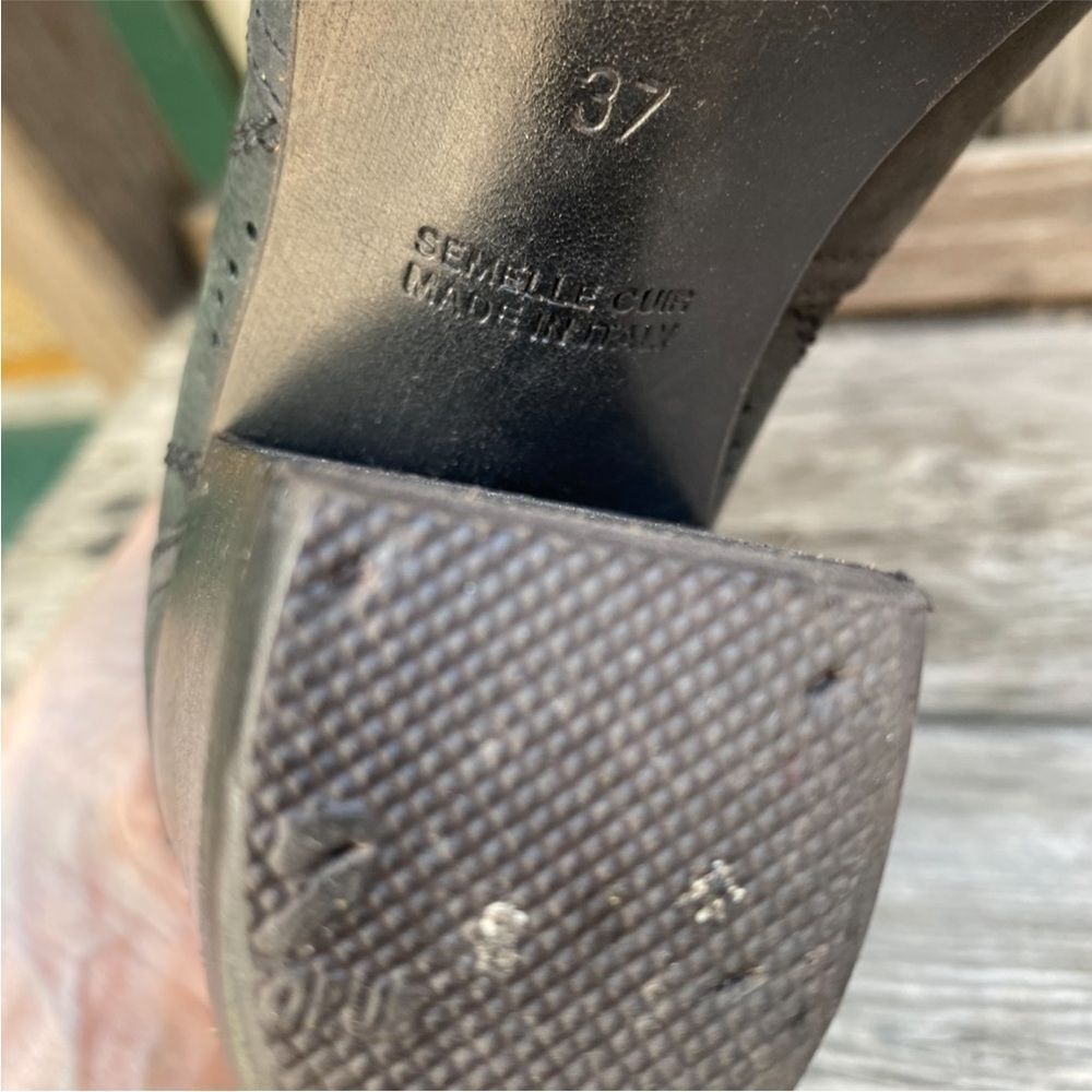 Sartore Women's Black Suede western style Ankle Boots size 7 - Picture 13 of 14